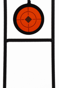 MH Shooting Target 1 Gong Spinner, black steel