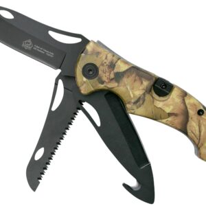 PUMA XP Trifecta 3-blade folding knife, camo